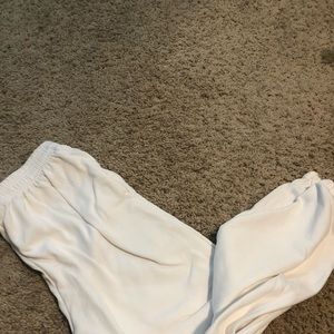Brand new white sweats